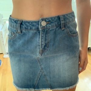 Jean skirt
